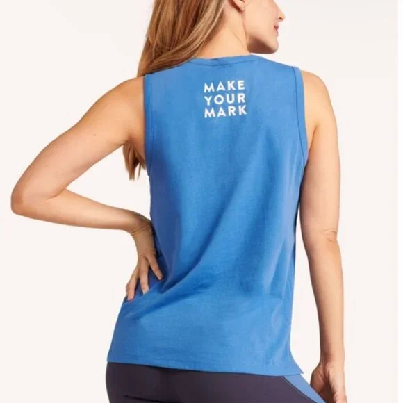 Peloton DreamBlend Scoop Neck Tank Top - Make Your Mark - Picture 2 of 4
